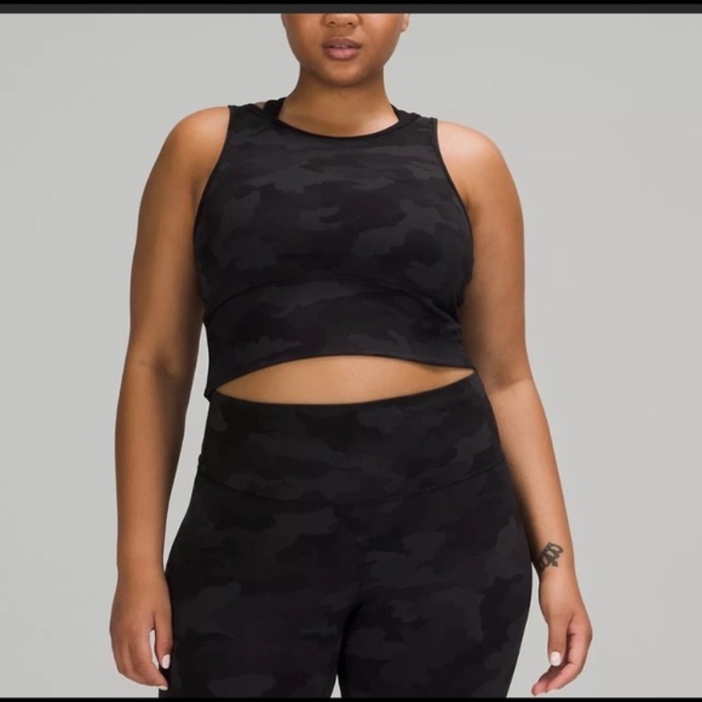 Lululemon Power Pivot Tank Camo NWT